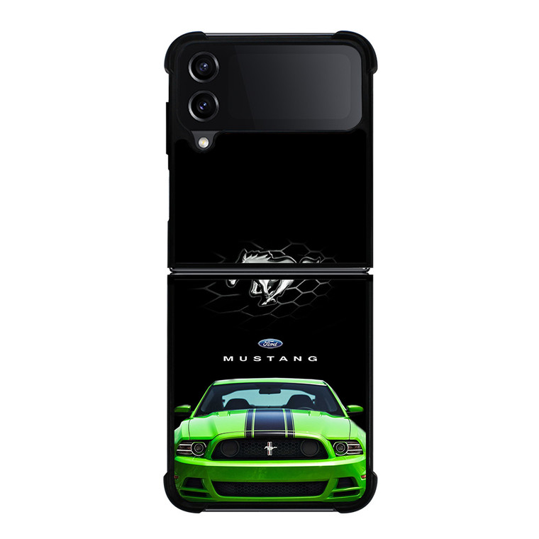 FORD MUSTANG CAR GREEN Samsung Galaxy Z FLip4 5G Case Cover