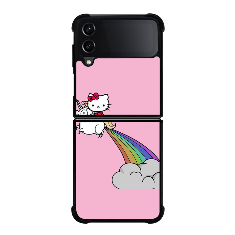 HELLO KITTY UNICORN Samsung Galaxy Z FLip4 5G Case Cover