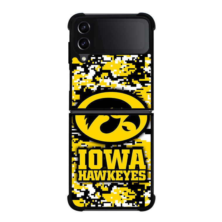 IOWA HAWKEYES CAMO Samsung Galaxy Z FLip4 5G Case Cover