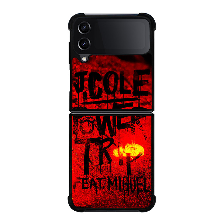 J COLE POWER TRIP ARTWORK Samsung Galaxy Z FLip4 5G Case Cover