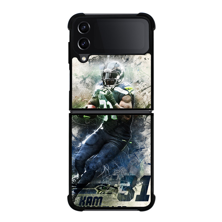 KAM CHANCELLOR SEATTLE SEAHAWKS NEW-iPHONE 8 PLUS Samsung Galaxy Z FLip4 5G Case Cover