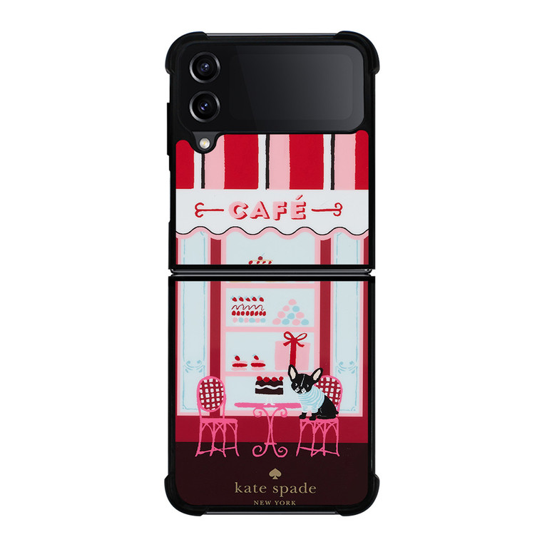 KATE SPADE NEW YORK CAFE Samsung Galaxy Z FLip4 5G Case Cover