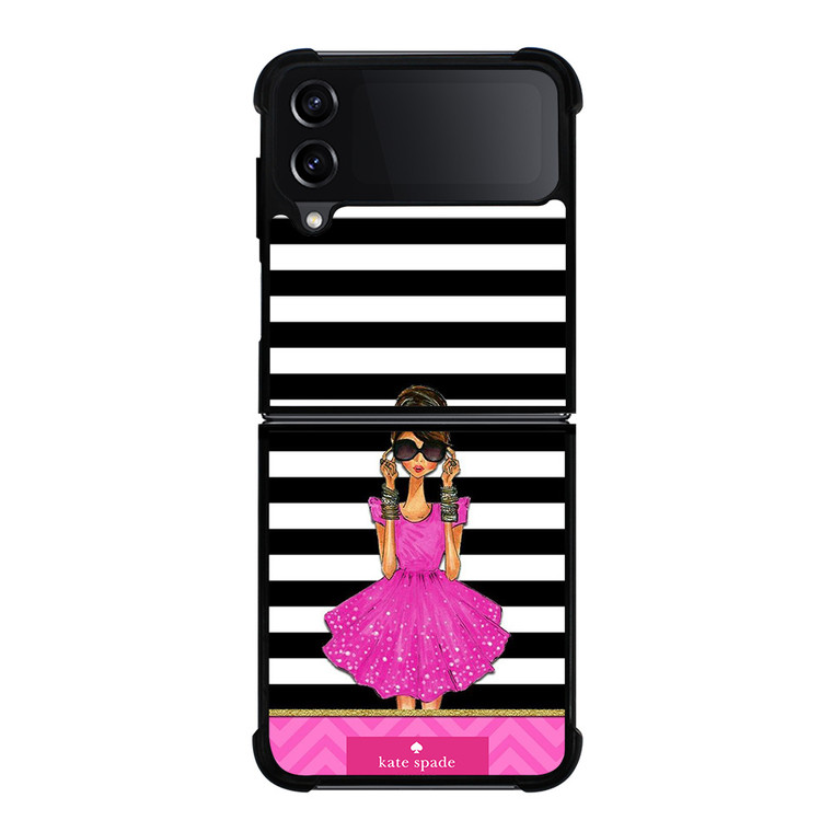 KATE SPADE PINK GIRLS Samsung Galaxy Z FLip4 5G Case Cover