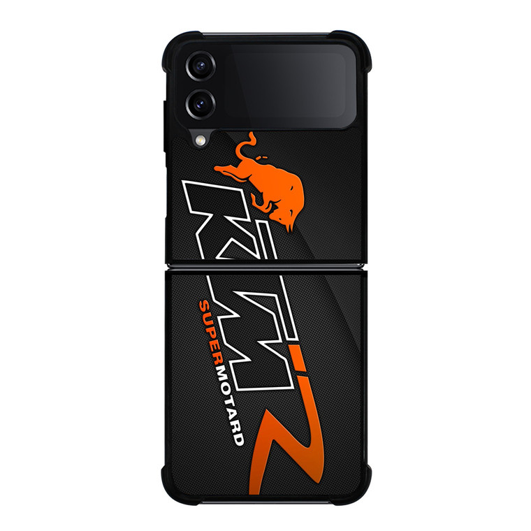 KTM SUPER MOTARD LOGO Samsung Galaxy Z FLip4 5G Case Cover