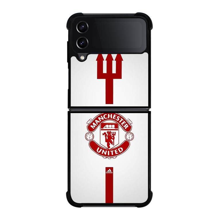 MANCHESTER UNITED FC TRIDENT Samsung Galaxy Z FLip4 5G Case Cover
