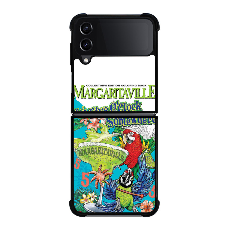 MARGARITAVILLE COLORING BOOK Samsung Galaxy Z FLip4 5G Case Cover