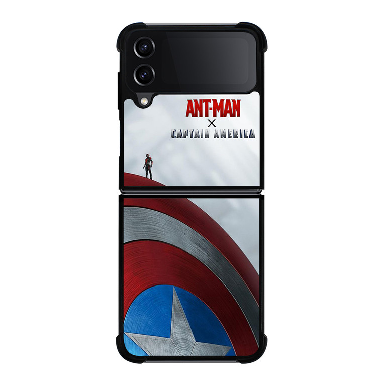 MARVEL AVENGERS ANTMAN X CAPTAIN AMERICA Samsung Galaxy Z FLip4 5G Case Cover
