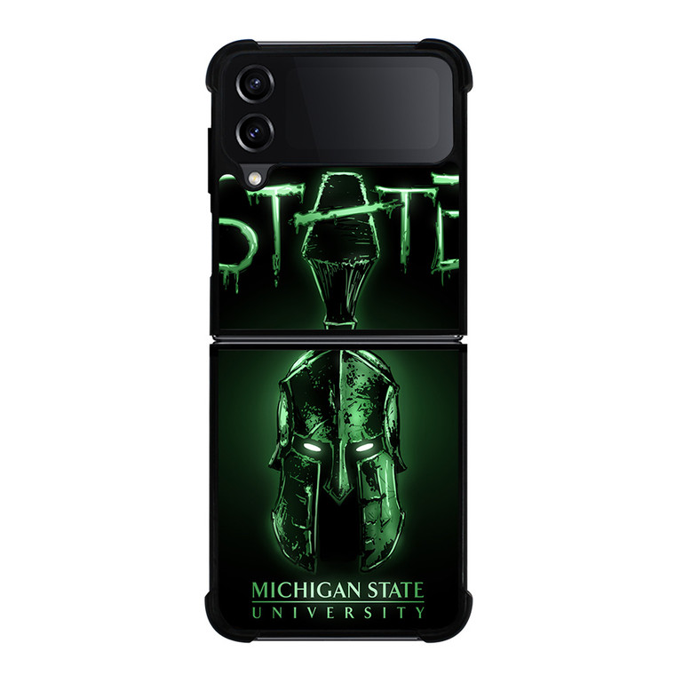MICHIGAN STATE UNIVERSITY LOGO Samsung Galaxy Z FLip4 5G Case Cover