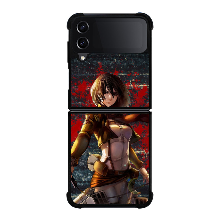MIKASA ATTACK ON TITAN Samsung Galaxy Z FLip4 5G Case Cover