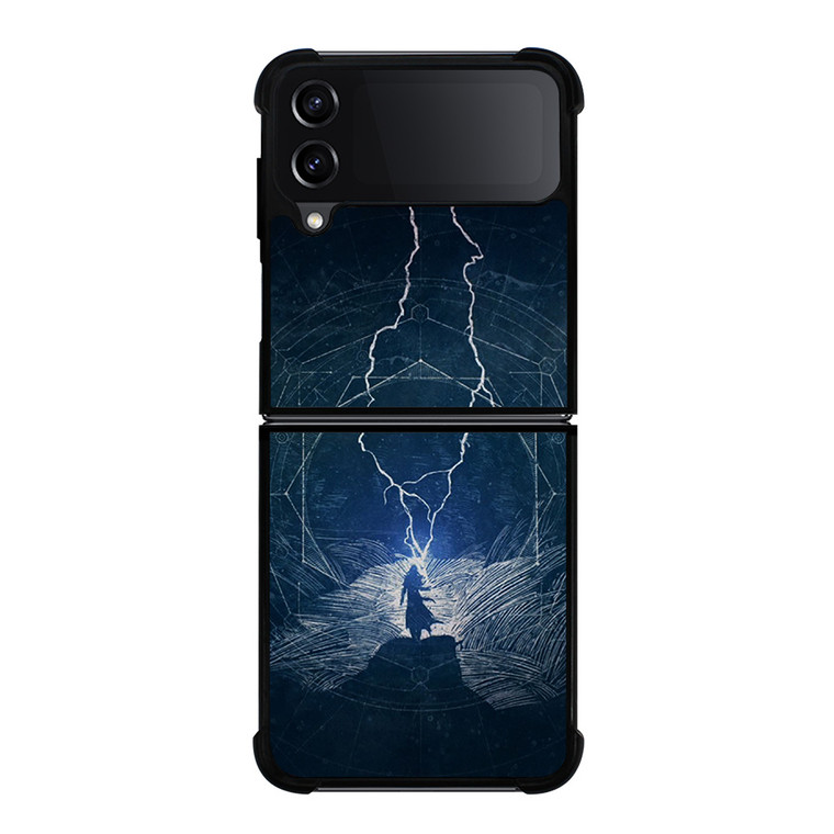 MINE BLUE DESTINY WARLOCK Samsung Galaxy Z FLip4 5G Case Cover