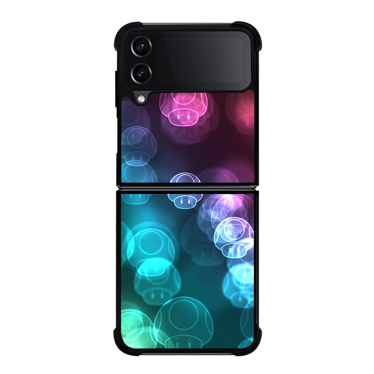 MUSHROOM NEON MARIO BROSS Samsung Galaxy Z FLip4 5G Case Cover