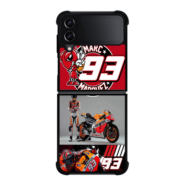 NEW MARC MARQUEZ 93 MOTO GP Samsung Galaxy Z FLip4 5G Case Cover