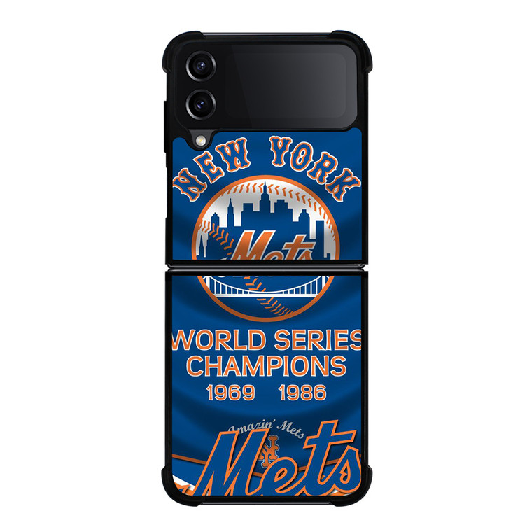 NEW YORK METS WORLD SERIES Samsung Galaxy Z FLip4 5G Case Cover