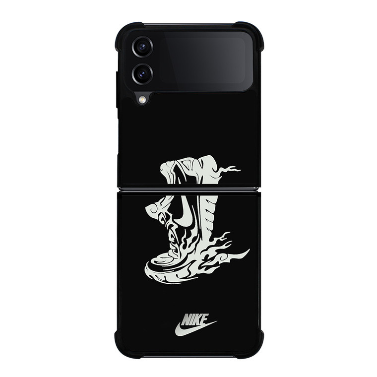 NIKE FOOT BLAME LOGO TRIBAL Samsung Galaxy Z FLip4 5G Case Cover