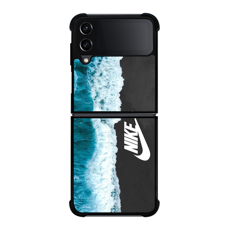 NIKE LOGO OCEAN Samsung Galaxy Z FLip4 5G Case Cover NIKE LOGO OCEAN Samsung Galaxy Z FLip4 5G Case Cover