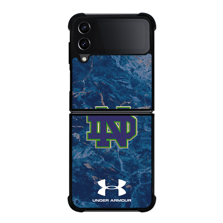 NOTRE DAME FIGHTING FOOTBALL UNDER ARMOUR Samsung Galaxy Z FLip4 5G Case Cover