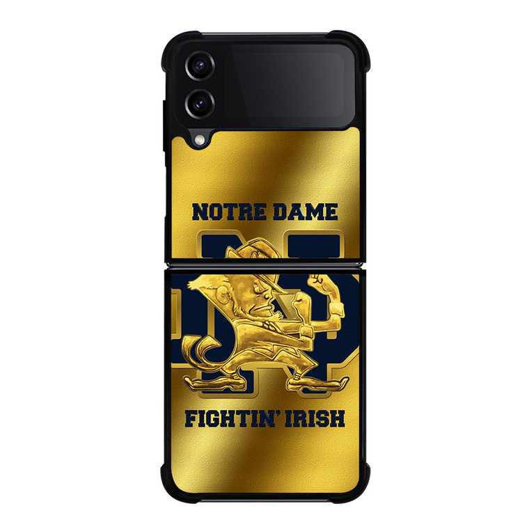 NOTRE DAME FIGHTING IRISH GOLD Samsung Galaxy Z FLip4 5G Case Cover