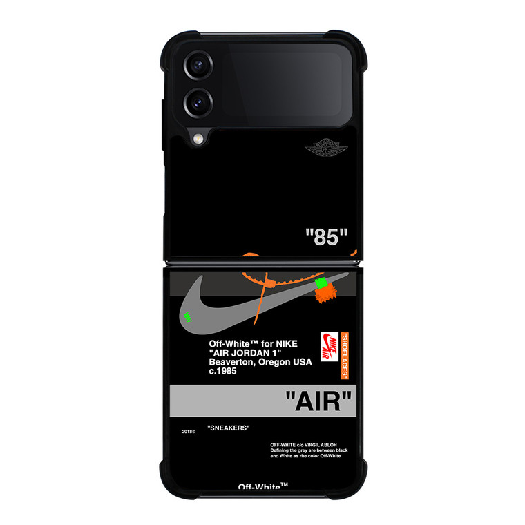 OFF WHITE AIR JORDAN NIKE Samsung Galaxy Z FLip4 5G Case Cover