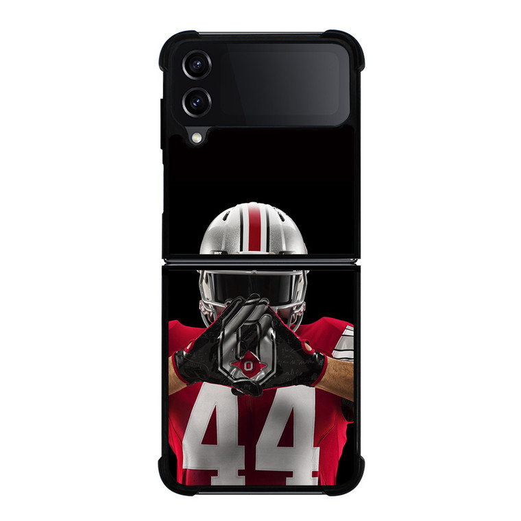 OHIO STATE BUCKEYES FOOTBALL Samsung Galaxy Z FLip4 5G Case Cover