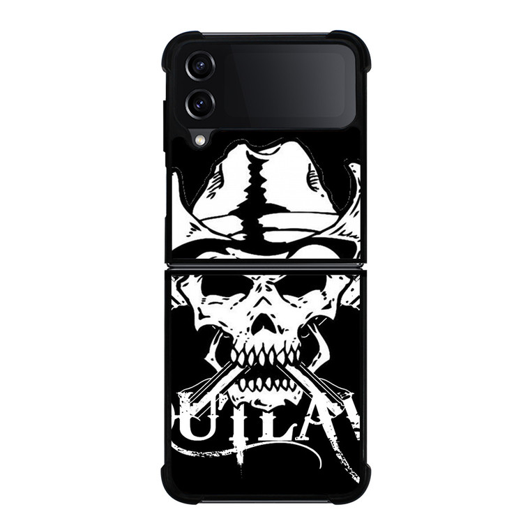 OUTLAW SKULL LOGO Samsung Galaxy Z FLip4 5G Case Cover OUTLAW SKULL LOGO Samsung Galaxy Z FLip4 5G Case Cover