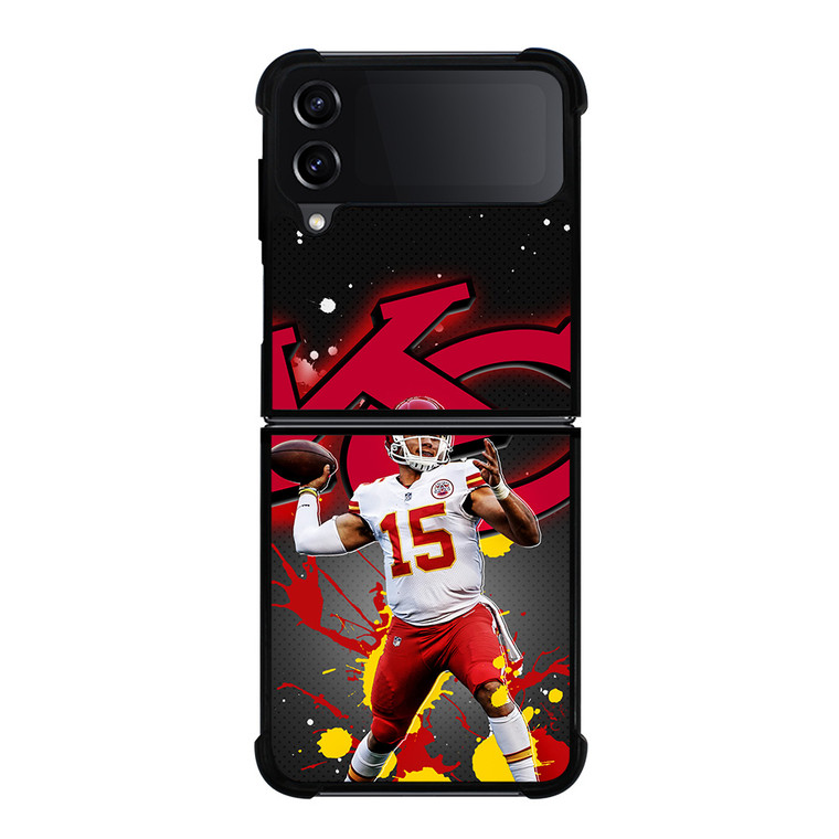 PATRICK MAHOMES KC CHIEFS NFL Samsung Galaxy Z FLip4 5G Case Cover