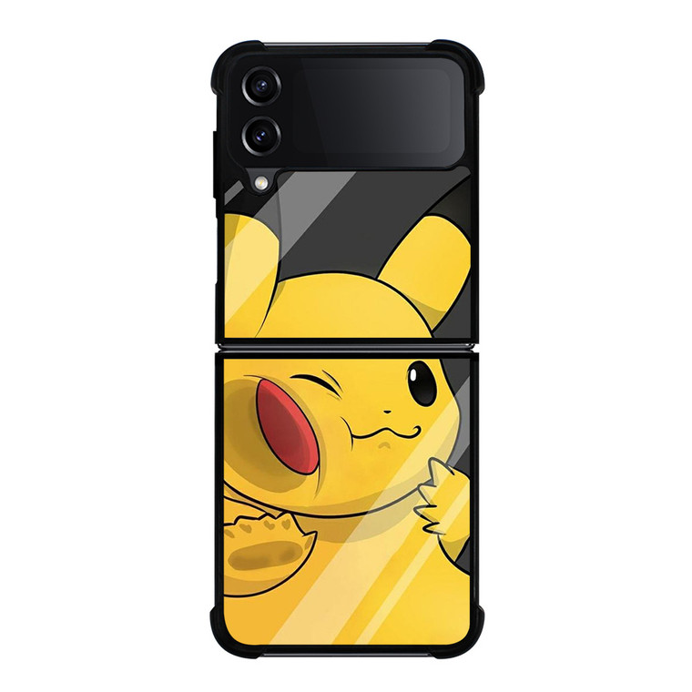 PIKACHU POKEMON CHUBBY Samsung Galaxy Z FLip4 5G Case Cover