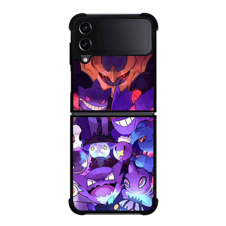 POKEMON GASTLY HAUNTER GENGAR ART GO Samsung Galaxy Z FLip4 5G Case Cover