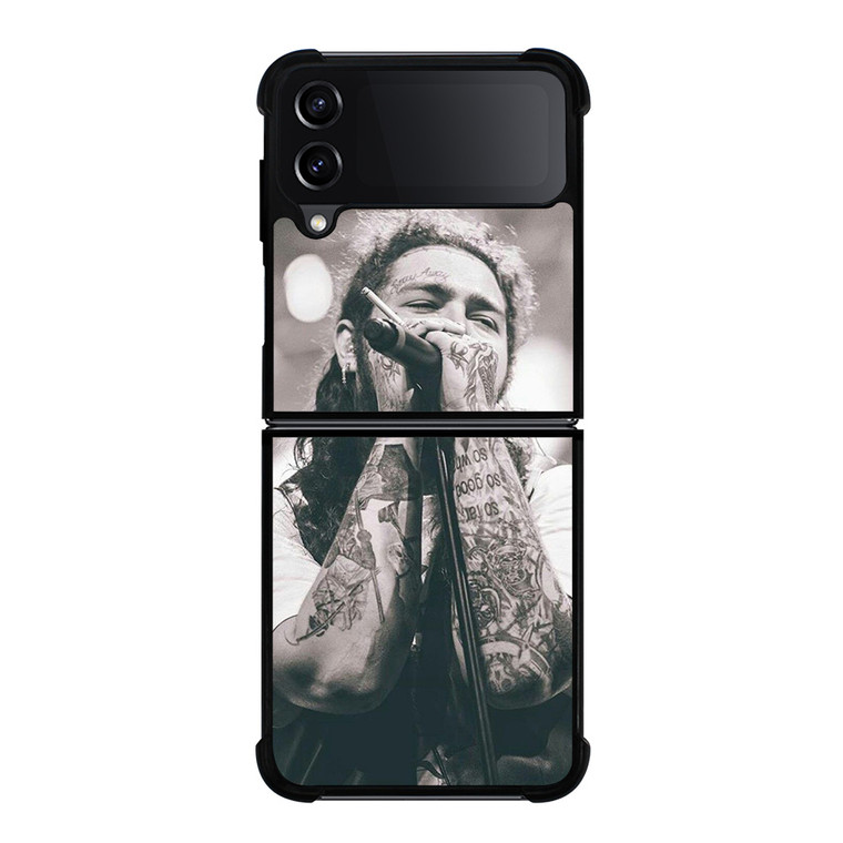 POST MALONE RAPPER Samsung Galaxy Z FLip4 5G Case Cover POST MALONE RAPPER Samsung Galaxy Z FLip4 5G Case Cover