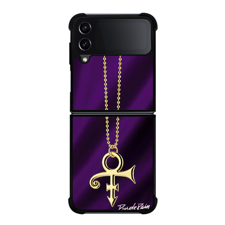 PRINCE PURPLE RAIN LOGO 2 Samsung Galaxy Z FLip4 5G Case Cover