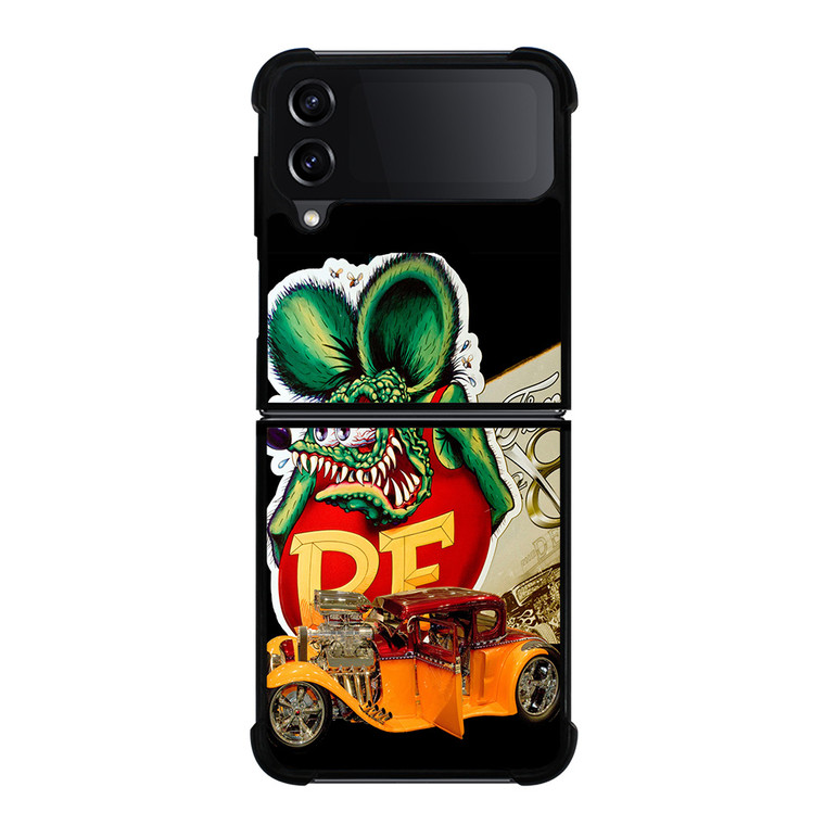 RAT FINK SPEEDLESS 3 Samsung Galaxy Z FLip4 5G Case Cover