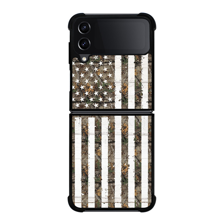 REALTREE CAMO FLAG Samsung Galaxy Z FLip4 5G Case Cover REALTREE CAMO FLAG Samsung Galaxy Z FLip4 5G Case Cover
