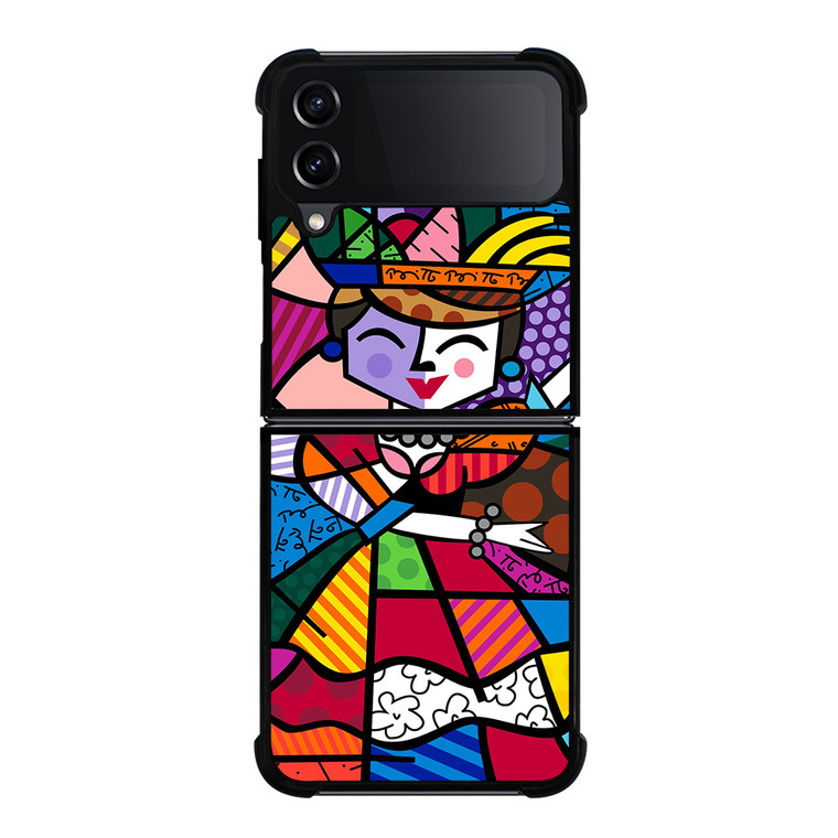 ROMERO BRITTO LOVE 2 Samsung Galaxy Z FLip4 5G Case Cover