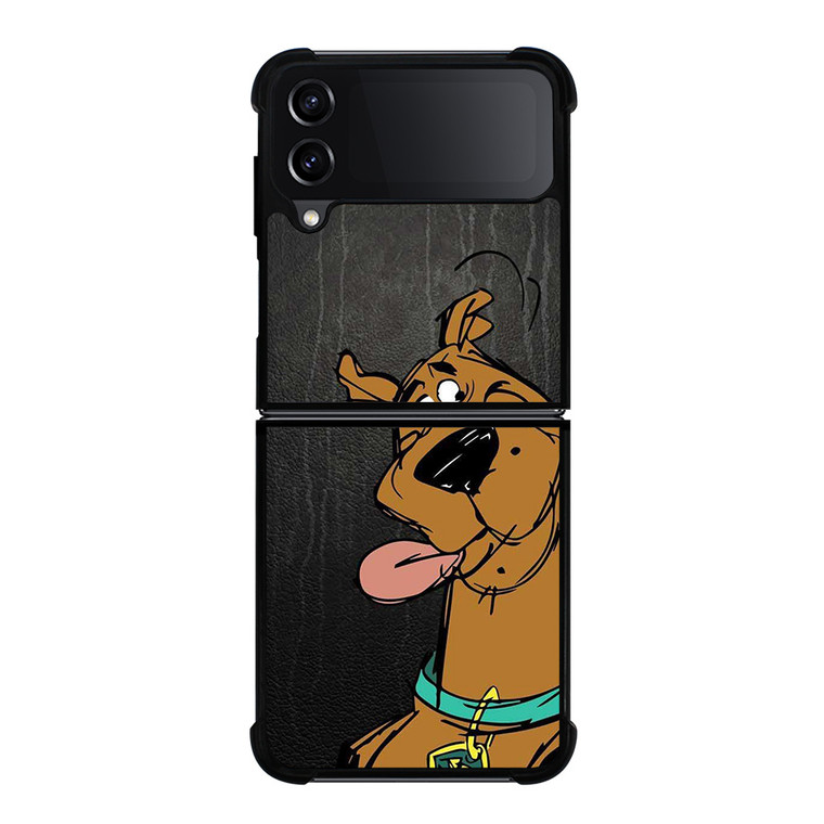 SCOOBY DOO CRAZY FACE Samsung Galaxy Z FLip4 5G Case Cover SCOOBY DOO CRAZY FACE Samsung Galaxy Z FLip4 5G Case Cover