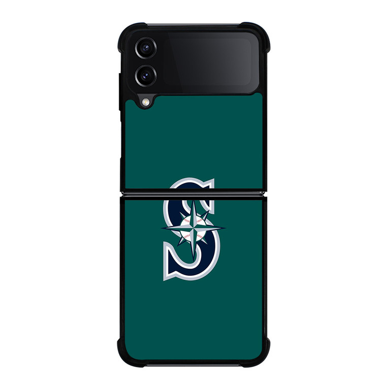 SEATTLE MARINERS LOGO GREEN Samsung Galaxy Z FLip4 5G Case Cover