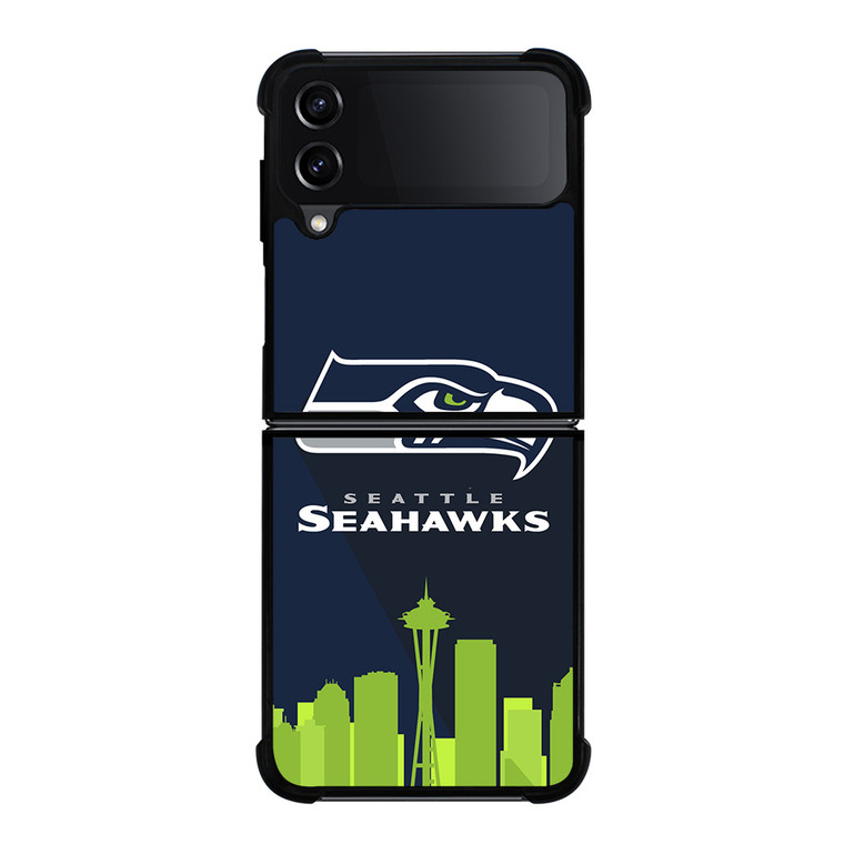 SEATTLE SEAHAWKS LOGO Samsung Galaxy Z FLip4 5G Case Cover