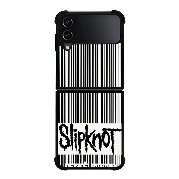 SLIPKNOT BARCODE LOGO Samsung Galaxy Z FLip4 5G Case Cover SLIPKNOT BARCODE LOGO Samsung Galaxy Z FLip4 5G Case Cover