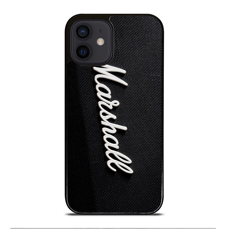 MARSHALL SPEAKER LOGO iPhone 12 Mini Case MARSHALL SPEAKER LOGO iPhone 12 Mini Case