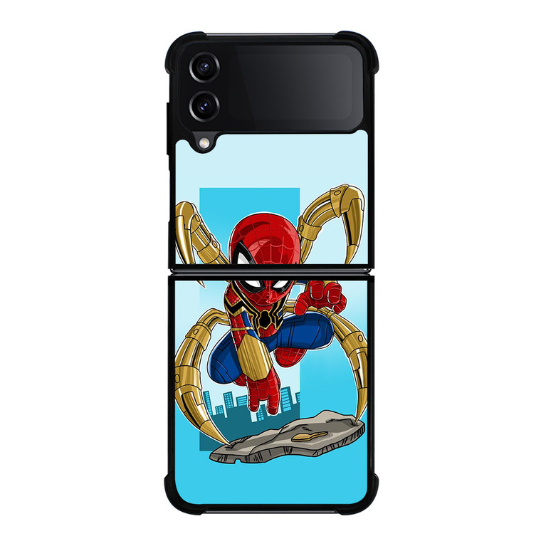 SPIDERMAN IRON SPIDER KAWAII MARVEL Samsung Galaxy Z FLip4 5G Case Cover