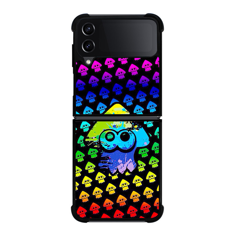 SPLATOON MULTICOLOR Samsung Galaxy Z FLip4 5G Case Cover SPLATOON MULTICOLOR Samsung Galaxy Z FLip4 5G Case Cover