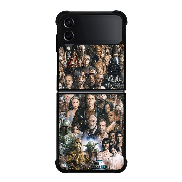 STAR WARS CHARACTERS ART Samsung Galaxy Z FLip4 5G Case Cover