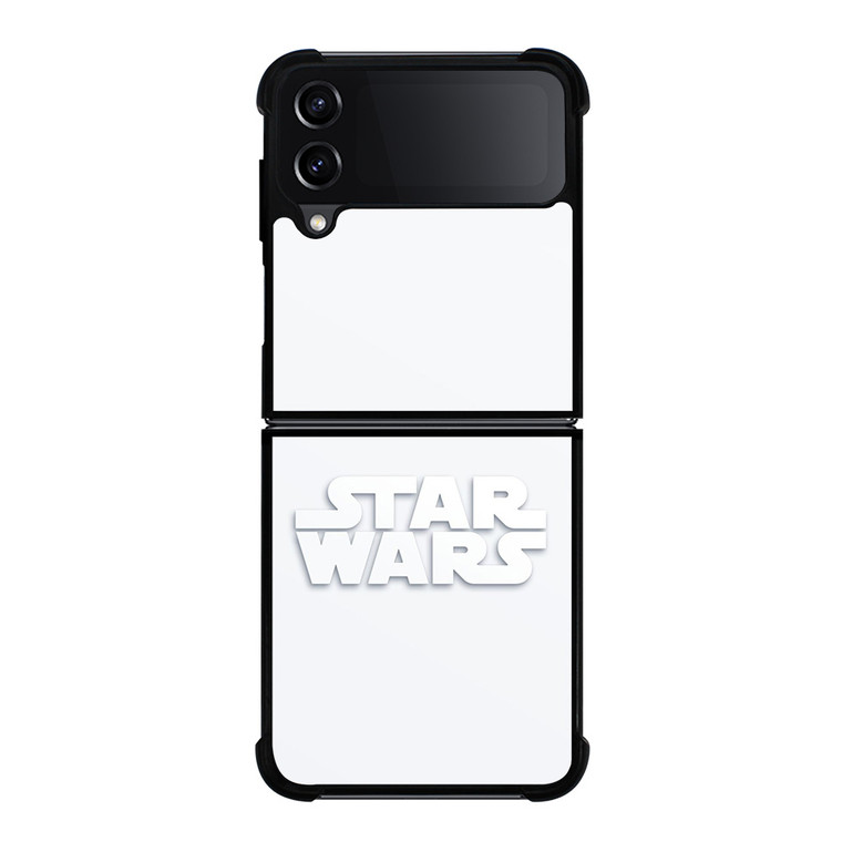 STARWARS LOGO WHITE Samsung Galaxy Z FLip4 5G Case Cover