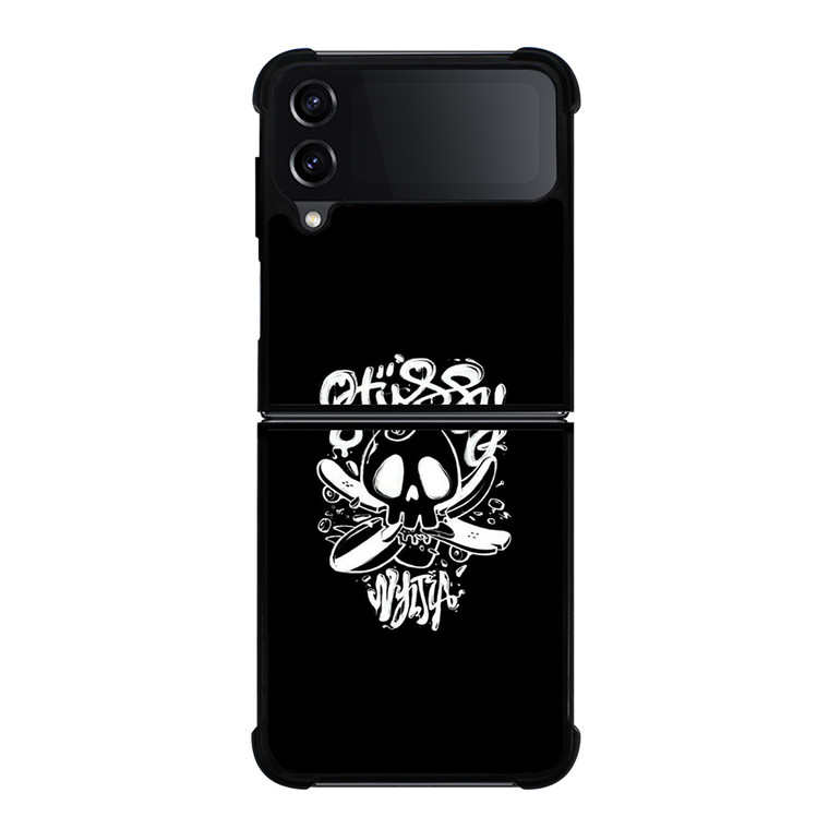 STUSSY SKULL LOGO ARTWORK Samsung Galaxy Z FLip4 5G Case Cover