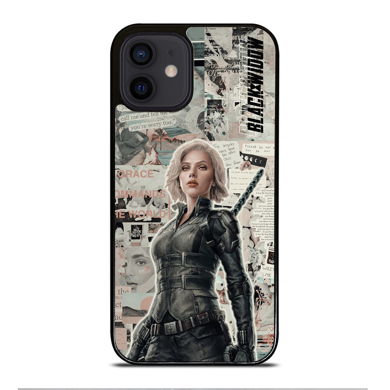 MARVEL NATASHA BLACK WIDOW iPhone 12 Mini Case MARVEL NATASHA BLACK WIDOW iPhone 12 Mini Case