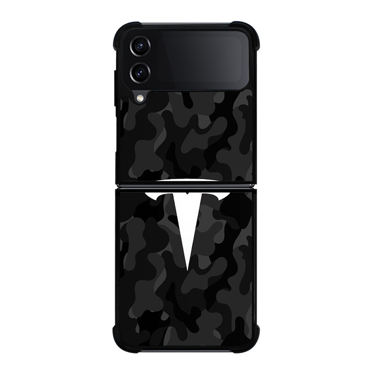 TESLA MOTORS LOGO CAMO Samsung Galaxy Z FLip4 5G Case Cover TESLA MOTORS LOGO CAMO Samsung Galaxy Z FLip4 5G Case Cover