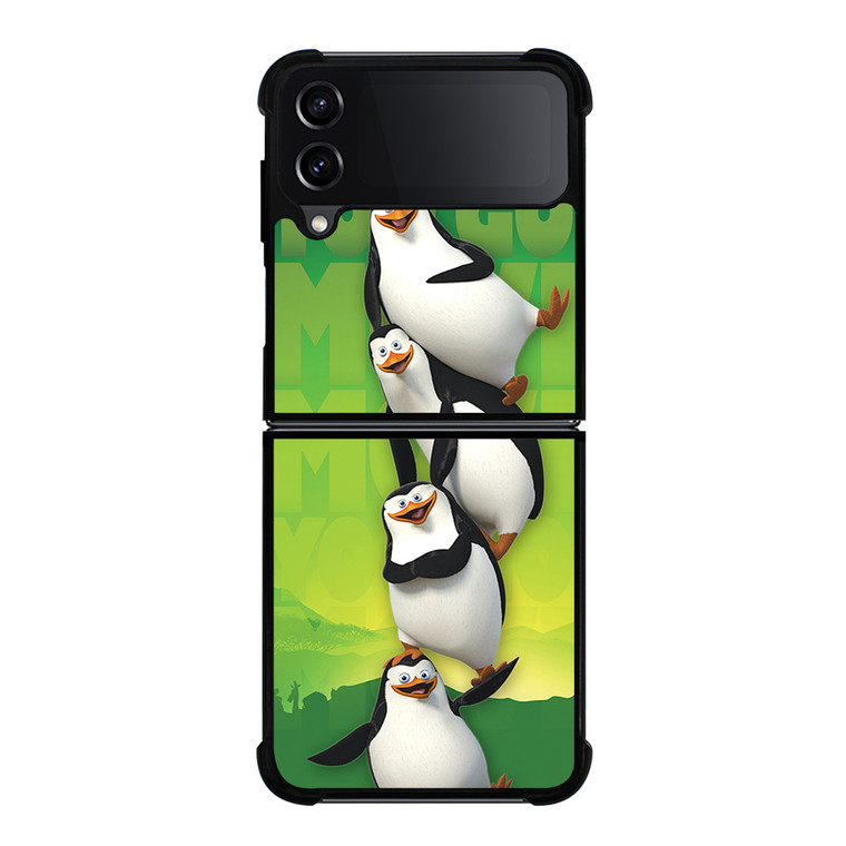 THE PENGUINS OF MADAGASKAR all character Samsung Galaxy Z FLip4 5G Case Cover