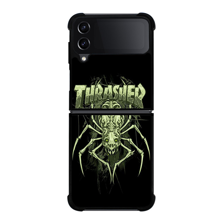 THRASHER LOGO SPIDER Samsung Galaxy Z FLip4 5G Case Cover