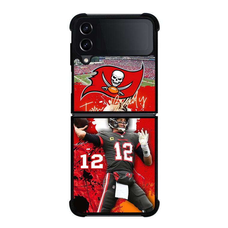 TOM BRADY TAMPA BAY BUCANEERS Samsung Galaxy Z FLip4 5G Case Cover