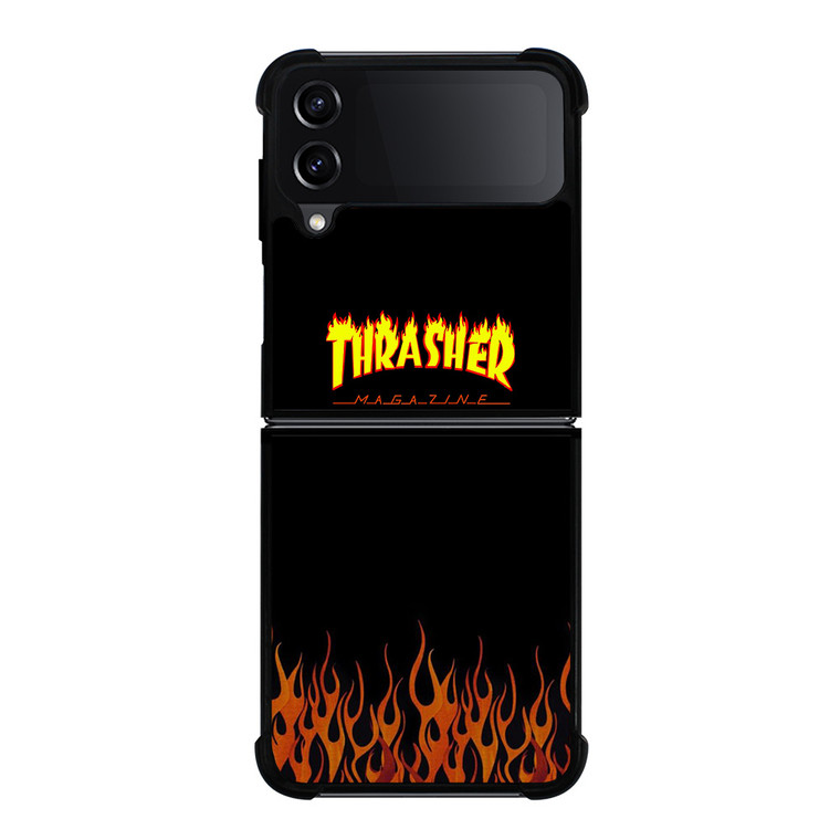 TRASHER SMOLDERING Samsung Galaxy Z FLip4 5G Case Cover