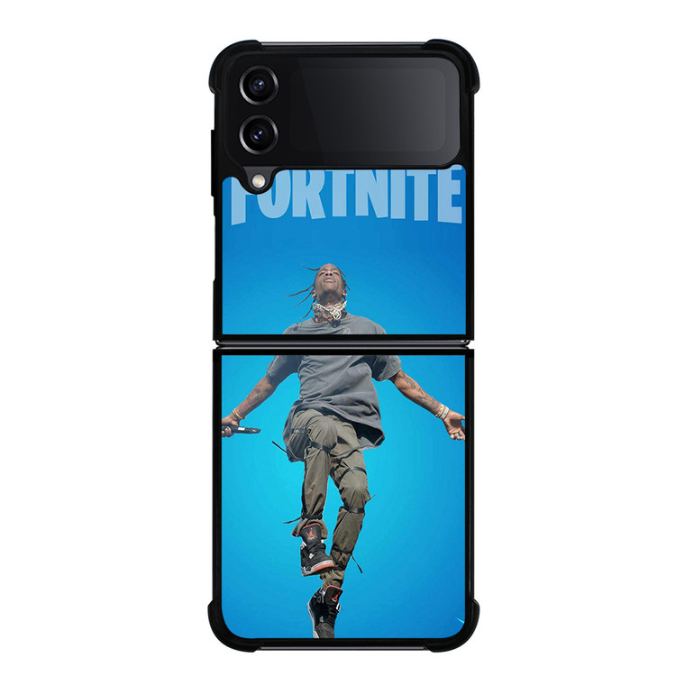 TRAVIS SCOTT FORNITE BLUE Samsung Galaxy Z FLip4 5G Case Cover
