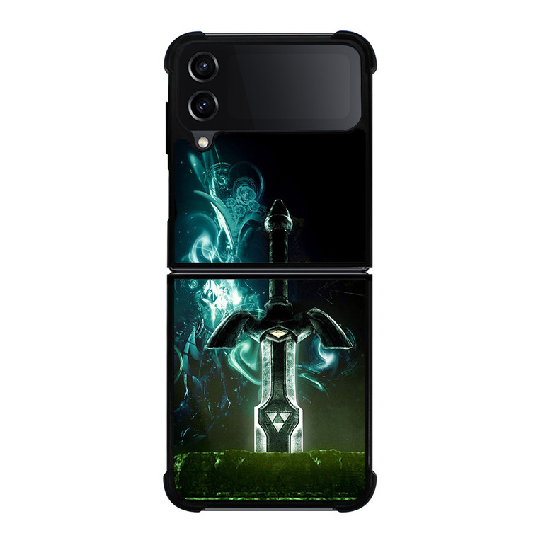 TRIFORCE LEGEND OF ZELDA Samsung Galaxy Z FLip4 5G Case Cover TRIFORCE LEGEND OF ZELDA Samsung Galaxy Z FLip4 5G Case Cover